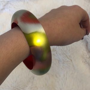 Alexis Bittar lucite bangle
